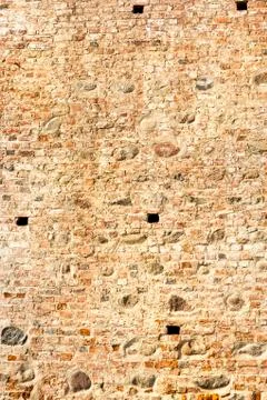 Wall of an old building Stock Photos