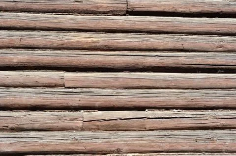 Wall of the old house Stock Photos