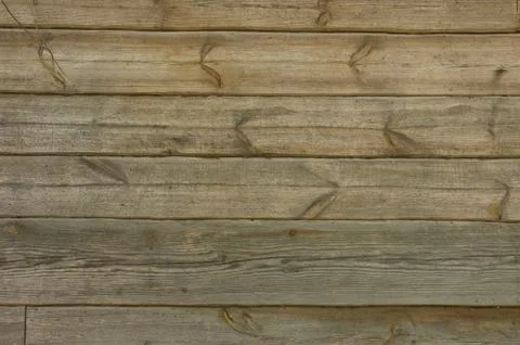 Wall of the old log Stock Photos