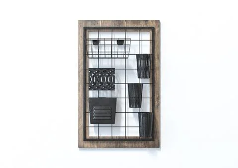 Wall Organiser Stock Illustration