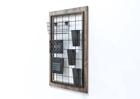 Wall Organiser Stock Illustration