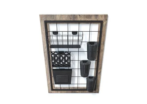 Wall Organiser Stock Illustration