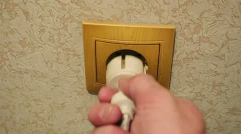 Wall outlet Video stock 46004119