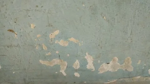 Wall paint that is peeling because the wall is damp 動画素材 288426194
