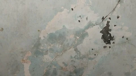 Wall paint that is peeling because the wall is damp 動画素材 288426336