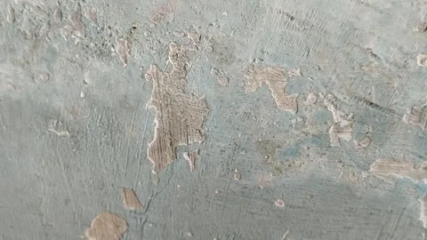 Wall paint that is peeling because the wall is damp 動画素材 288426346