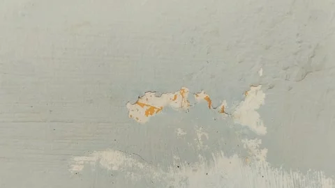 Wall paint that is peeling because the wall is damp 動画素材 289496743