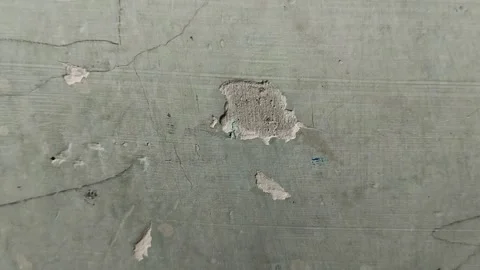 Wall paint that is peeling because the wall is damp 動画素材 297735795