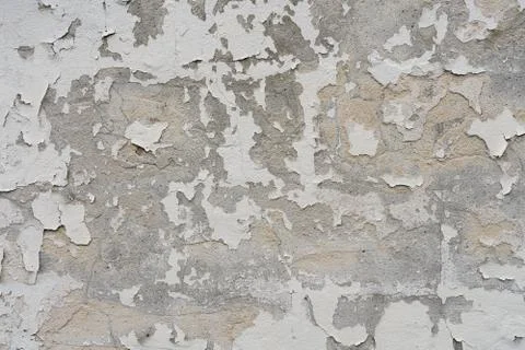 Wall with paint peeling off Stock Photos