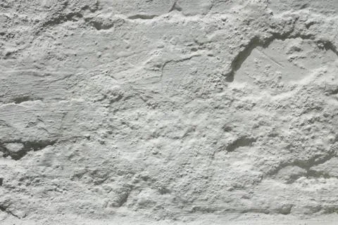 Wall painted with white lime Stock Photos