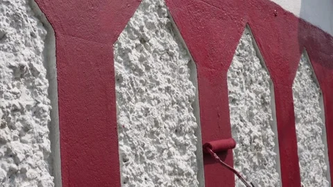 Wall Painting Stock Footage 346726239