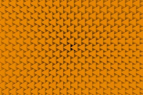 Wall of paper prisms Stock Illustration