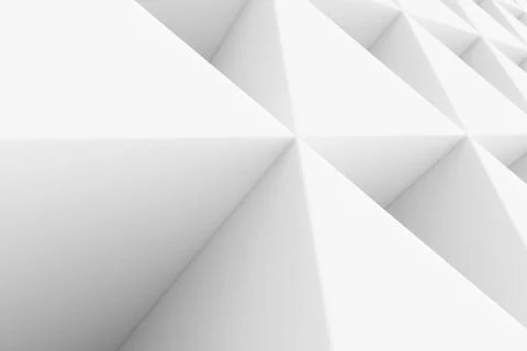 Wall of paper prisms Stock Illustration