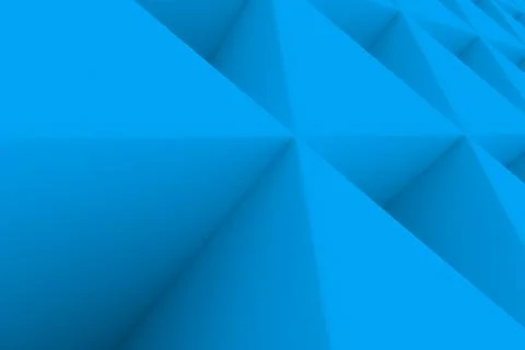 Wall of paper prisms Stock Illustration