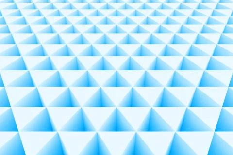 Wall of paper prisms Stock-Illustration