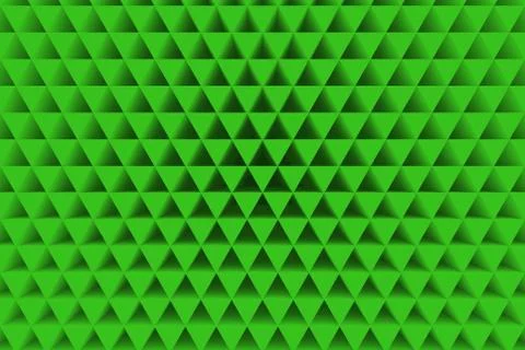 Wall of paper prisms Stock Illustration