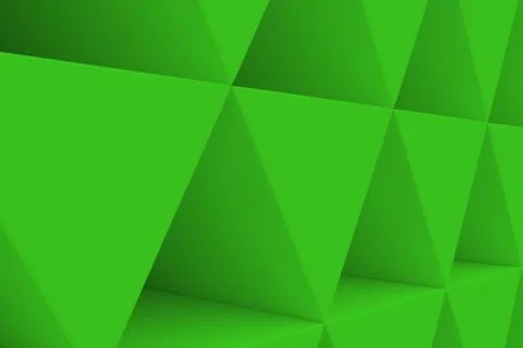 Wall of paper prisms Illustrazione stock