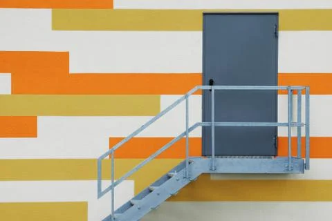 Wall pattern Foto stock