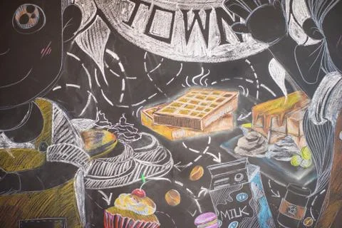 Wall pattern. Stock Photos