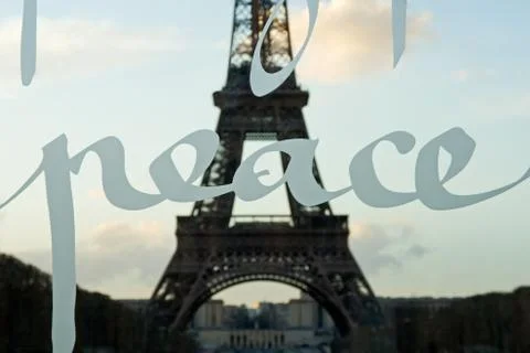 The wall for peace Stock Photos