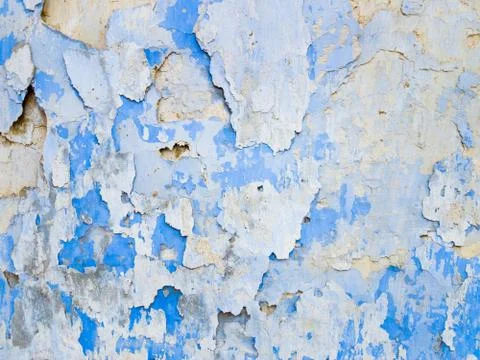      Wall with peeling paint  Stock Photos