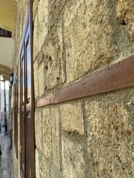 Wall in perspective Stock Photos