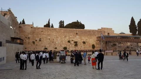 At the Wall Stock Photos
