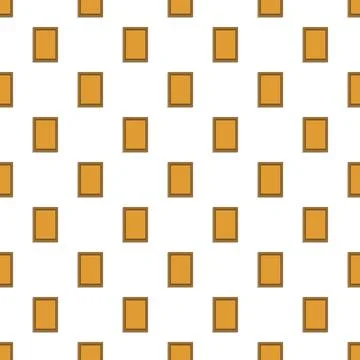 Wall picture pattern seamless Stock Illustration