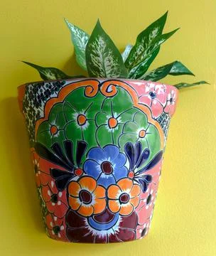 Wall planter Foto stock