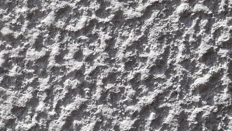 Wall plastered roughly with cement mortar, moving sideways Stock Footage 246851486