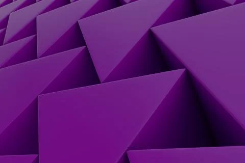 Wall of plastic prisms Stock Illustration