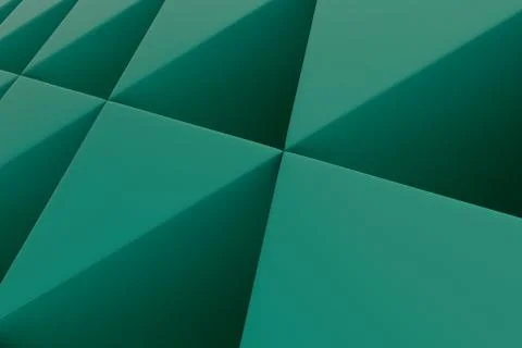 Wall of plastic prisms Stock Illustration