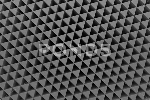 Wall of plastic prisms Stock-Illustration