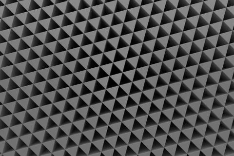 Wall of plastic prisms Stock Illustration