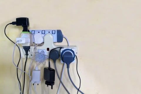 Wall plug Stock Photos