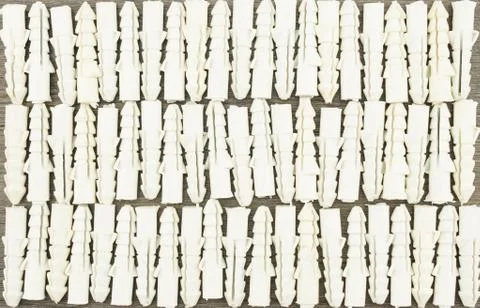 Wall plugs texture Stock Photos