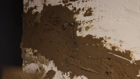 Wall putty Stock Footage 122641672