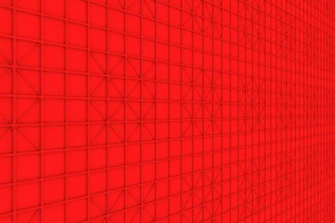 Wall of rectangle tiles with diagonal elements Stock Illustration