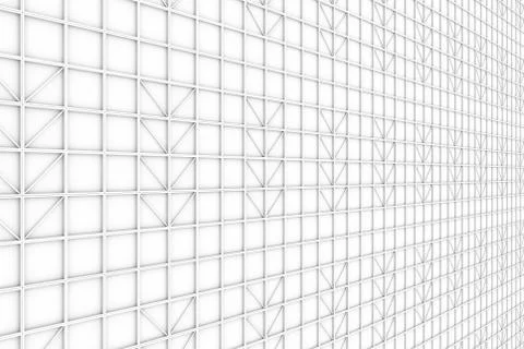 Wall of rectangle tiles with diagonal elements Stock Illustration