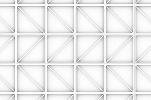 Wall of rectangle tiles with diagonal elements Stock Illustration