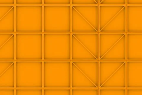 Wall of rectangle tiles with diagonal elements Stock Illustration