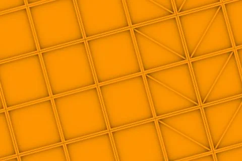 Wall of rectangle tiles with diagonal elements Stock Illustration