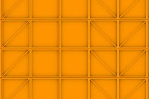 Wall of rectangle tiles with diagonal elements Stock Illustration