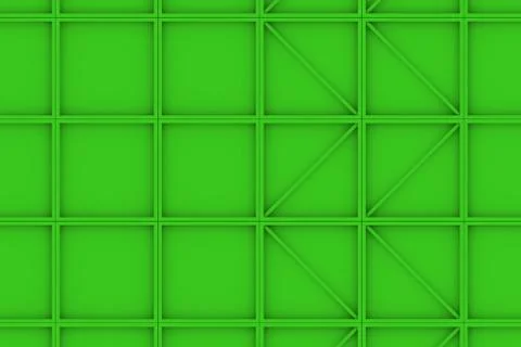 Wall of rectangle tiles with diagonal elements Stock Illustration