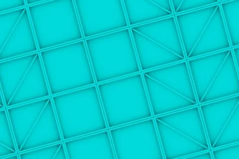 Wall of rectangle tiles with diagonal elements Stock Illustration