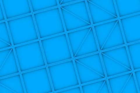 Wall of rectangle tiles with diagonal elements Stock Illustration