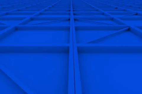 Wall of rectangle tiles with diagonal elements Illustrazione stock