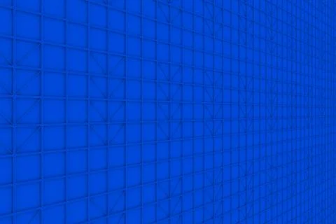 Wall of rectangle tiles with diagonal elements Stock Illustration