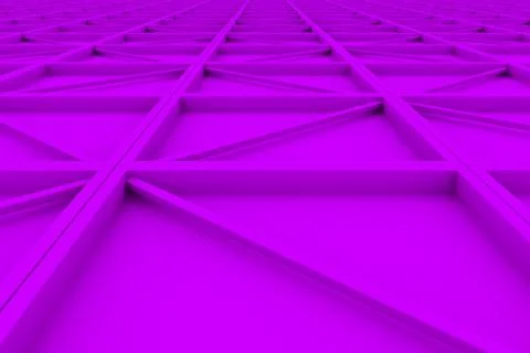 Wall of rectangle tiles with diagonal elements Stock Illustration