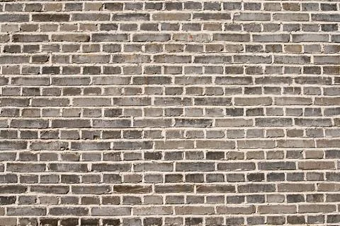 Wall of rectangular stone pieces 库存照片